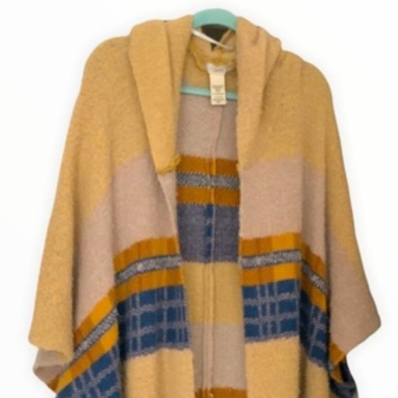 Free People for Urban Outfitters Poncho Blanket Sweater OS - Picture 1 of 6
